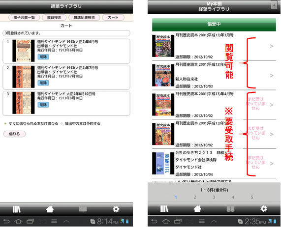 借受について